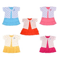 Girls A Line Frocks (Pack of 5)