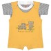 Yellow Boys Cotton T-Shirt Dungaree Set